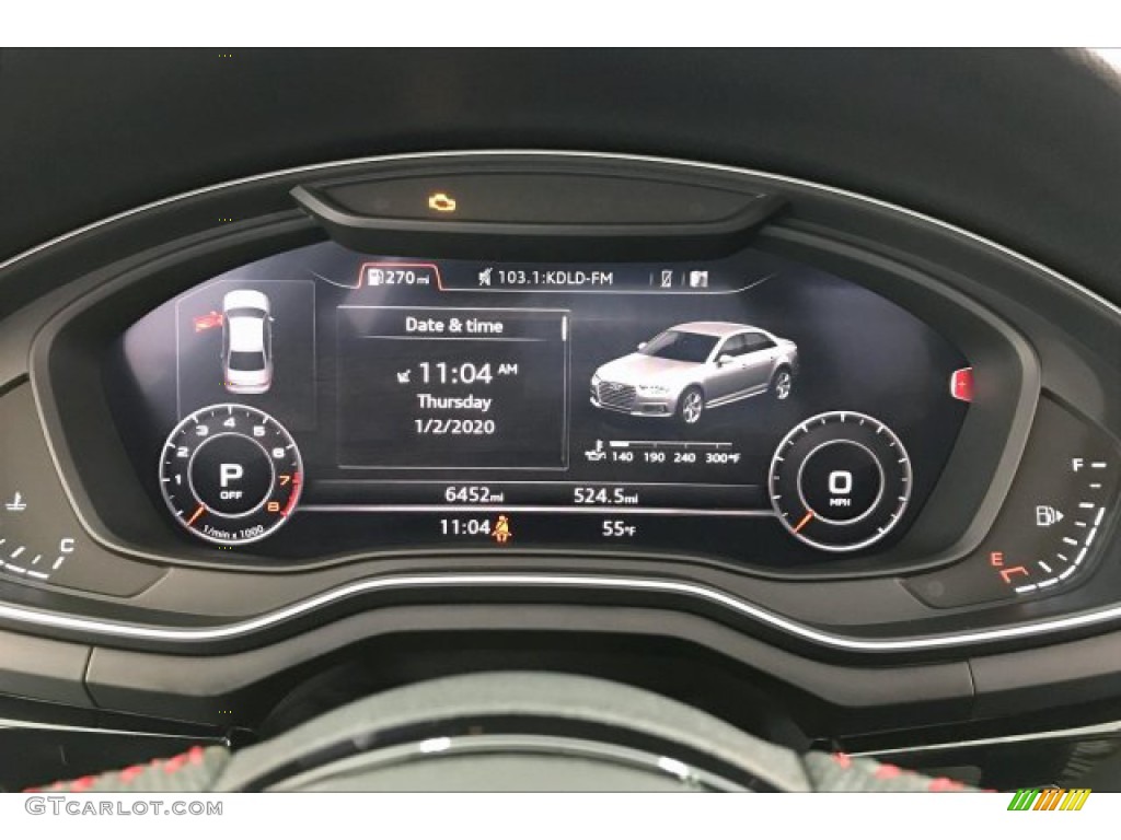 2019 Audi A4 Premium Plus quattro Gauges Photo #136685392
