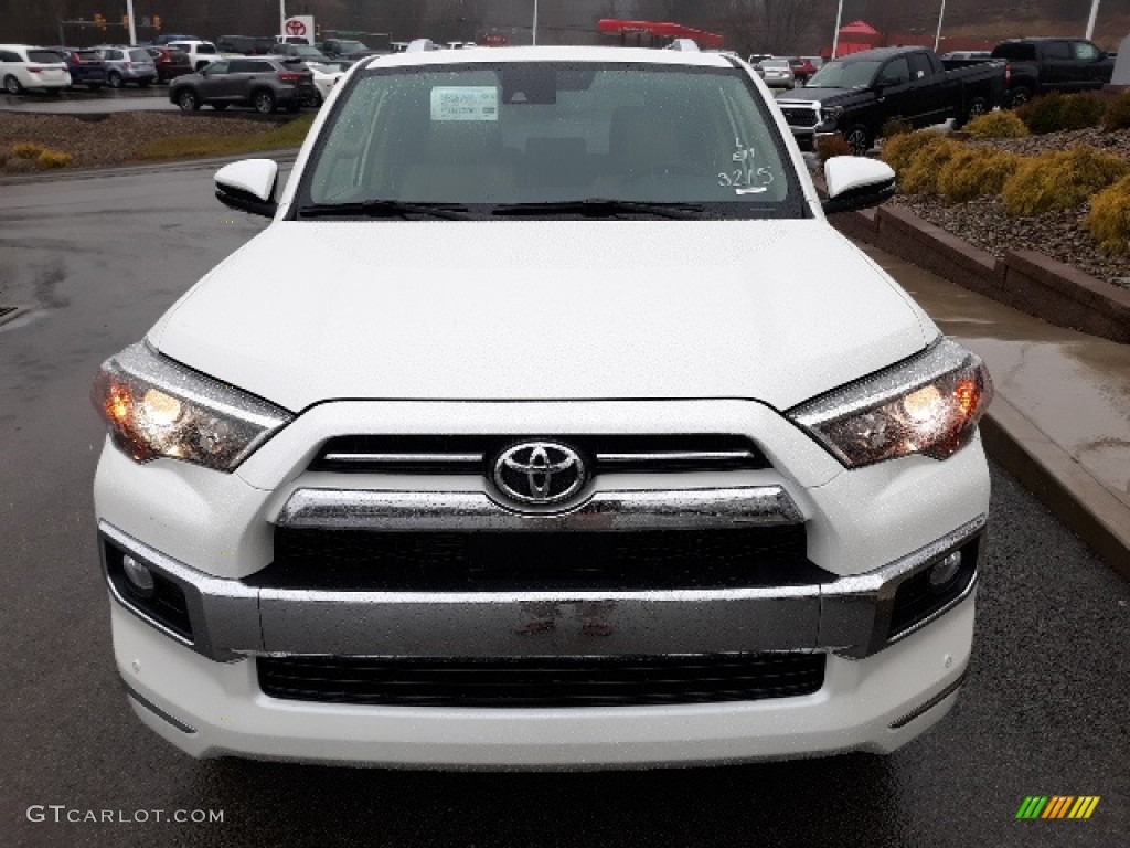 2020 4Runner Limited 4x4 - Blizzard White Pearl / Sand Beige photo #17