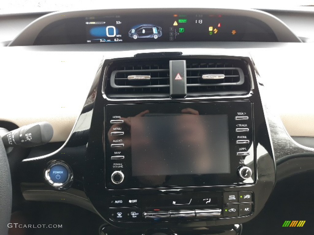 2020 Prius LE AWD-e - Sea Glass Pearl / Harvest Beige photo #9