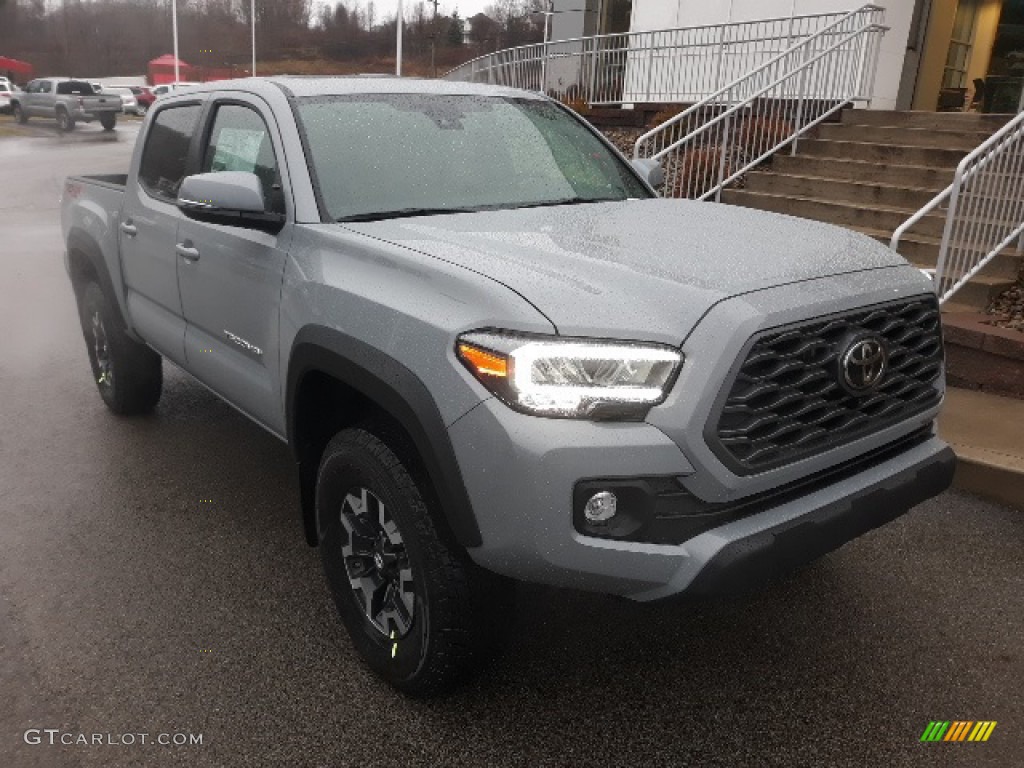 2020 Tacoma TRD Off Road Double Cab 4x4 - Cement / TRD Cement/Black photo #1