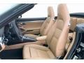 2019 Porsche 911 Black/Luxor Beige Interior Front Seat Photo