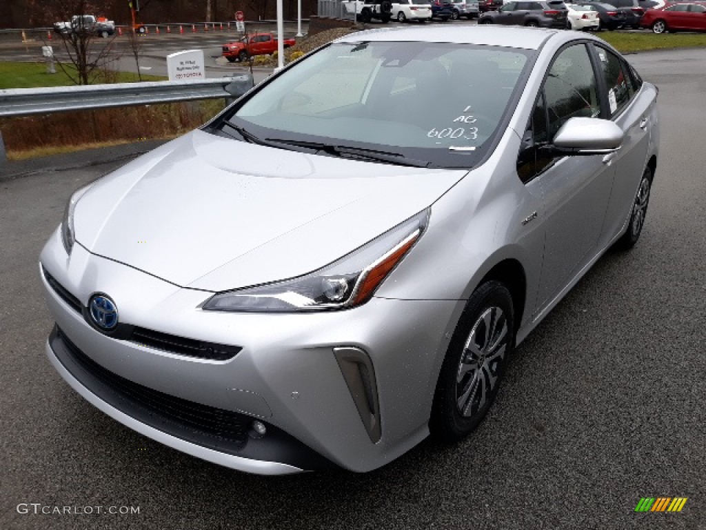 Classic Silver Metallic 2020 Toyota Prius XLE AWD-e Exterior Photo #136687516