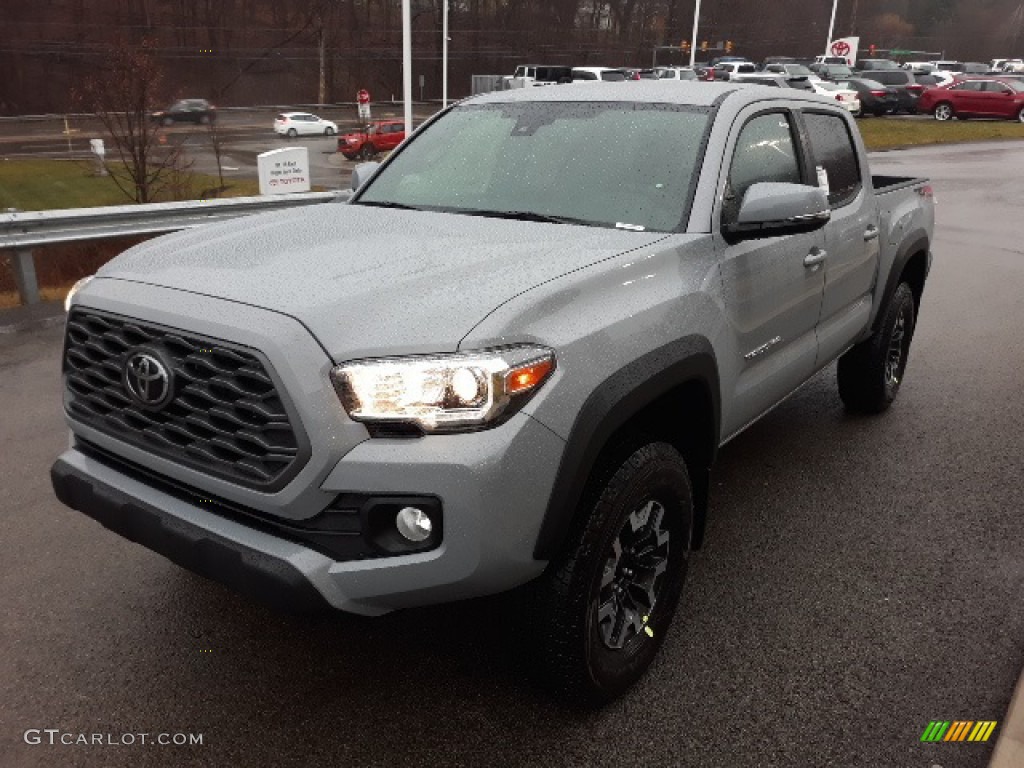2020 Tacoma TRD Off Road Double Cab 4x4 - Cement / TRD Cement/Black photo #22