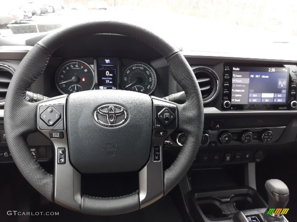 2020 Tacoma TRD Sport Double Cab 4x4 - Cement / TRD Cement/Black photo #3