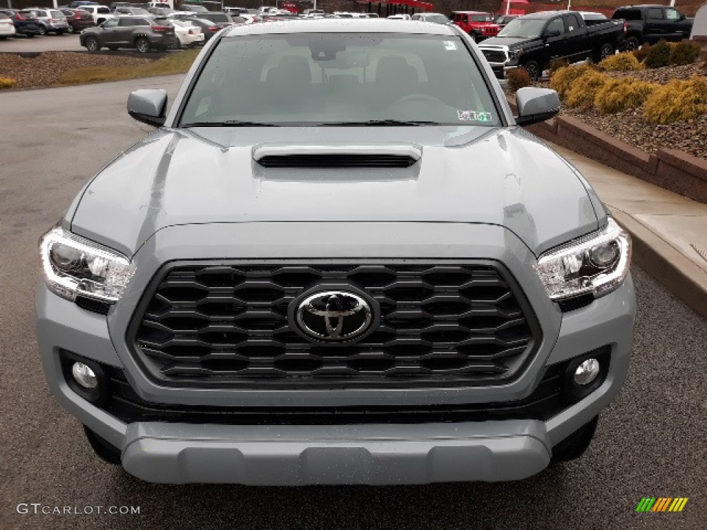 2020 Tacoma TRD Sport Double Cab 4x4 - Cement / TRD Cement/Black photo #22