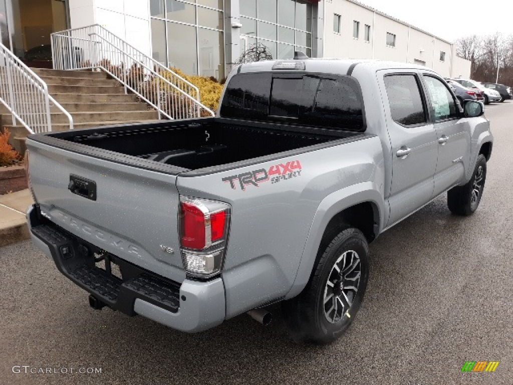 2020 Tacoma TRD Sport Double Cab 4x4 - Cement / TRD Cement/Black photo #24