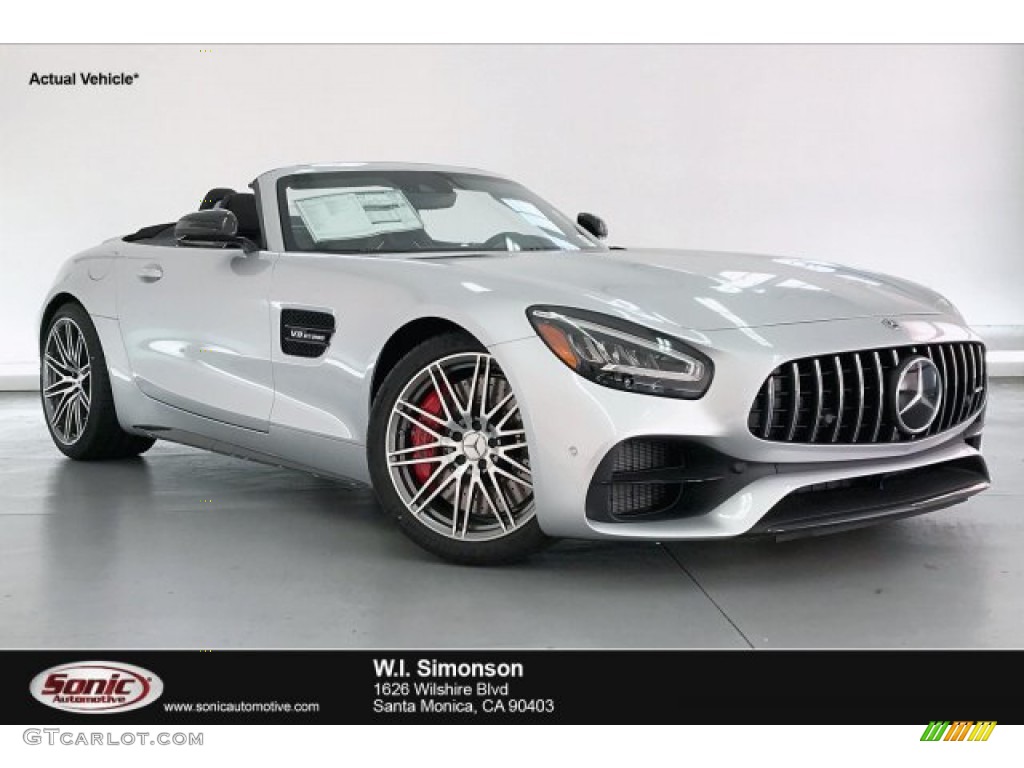 Iridium Silver Metallic Mercedes-Benz AMG GT