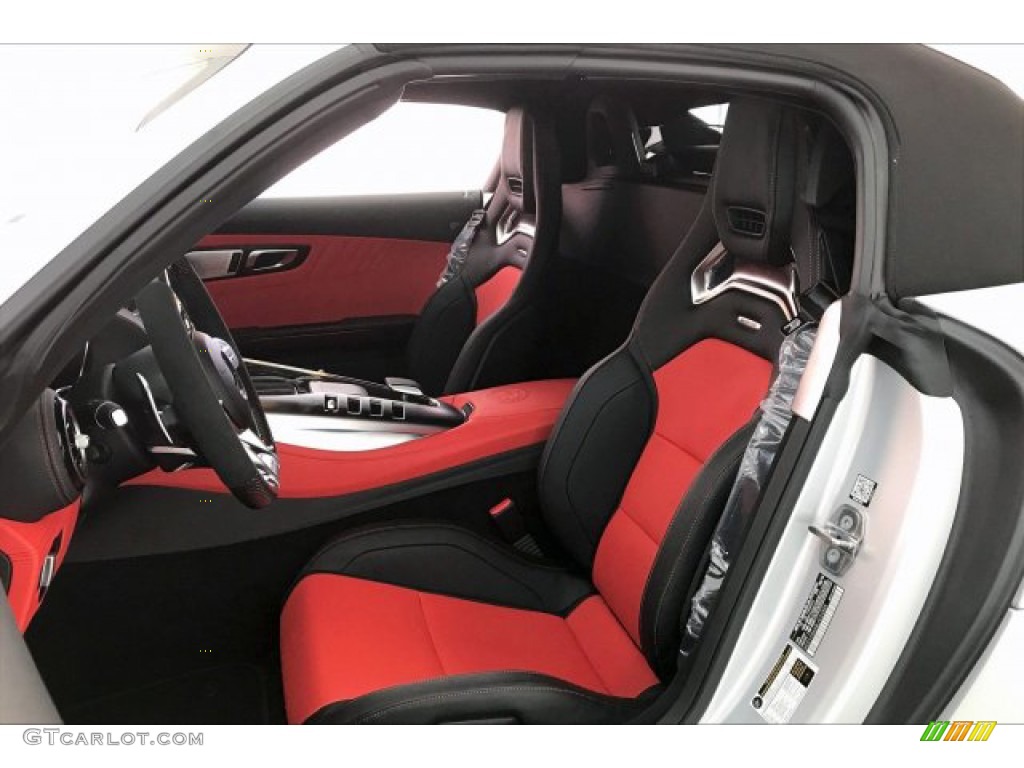 Red Pepper/Black Interior 2020 Mercedes-Benz AMG GT C Roadster Photo #136688980