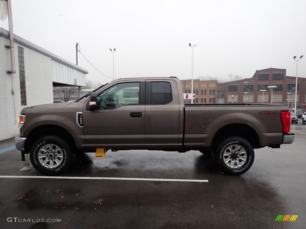 2020 F250 Super Duty XL SuperCab 4x4 - Stone Gray / Medium Earth Gray photo #5
