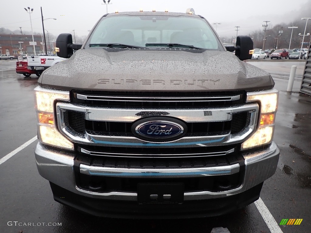 2020 F250 Super Duty XL SuperCab 4x4 - Stone Gray / Medium Earth Gray photo #7