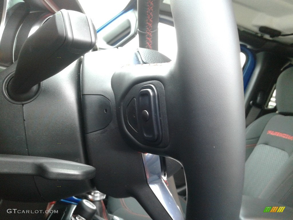 2020 Gladiator Rubicon 4x4 - Hydro Blue Pearl / Black photo #14