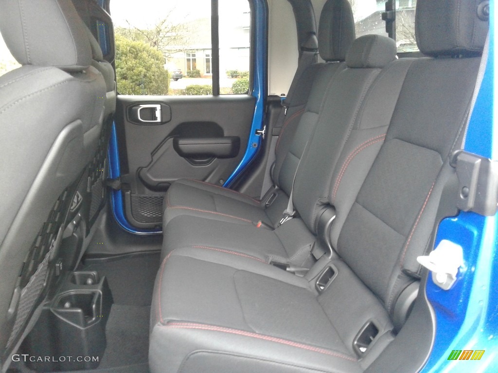 2020 Gladiator Rubicon 4x4 - Hydro Blue Pearl / Black photo #17