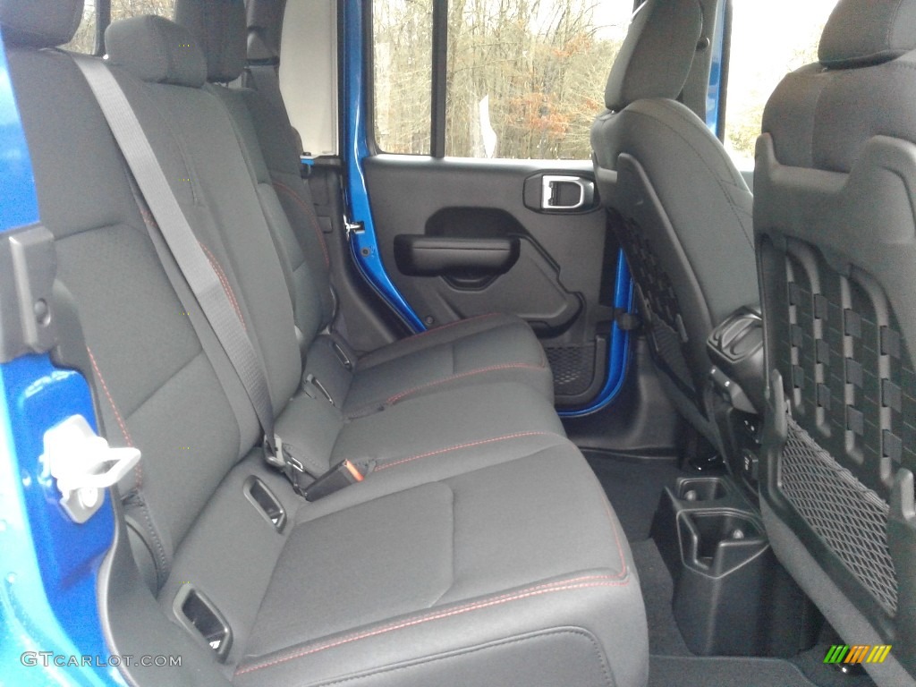 2020 Gladiator Rubicon 4x4 - Hydro Blue Pearl / Black photo #18