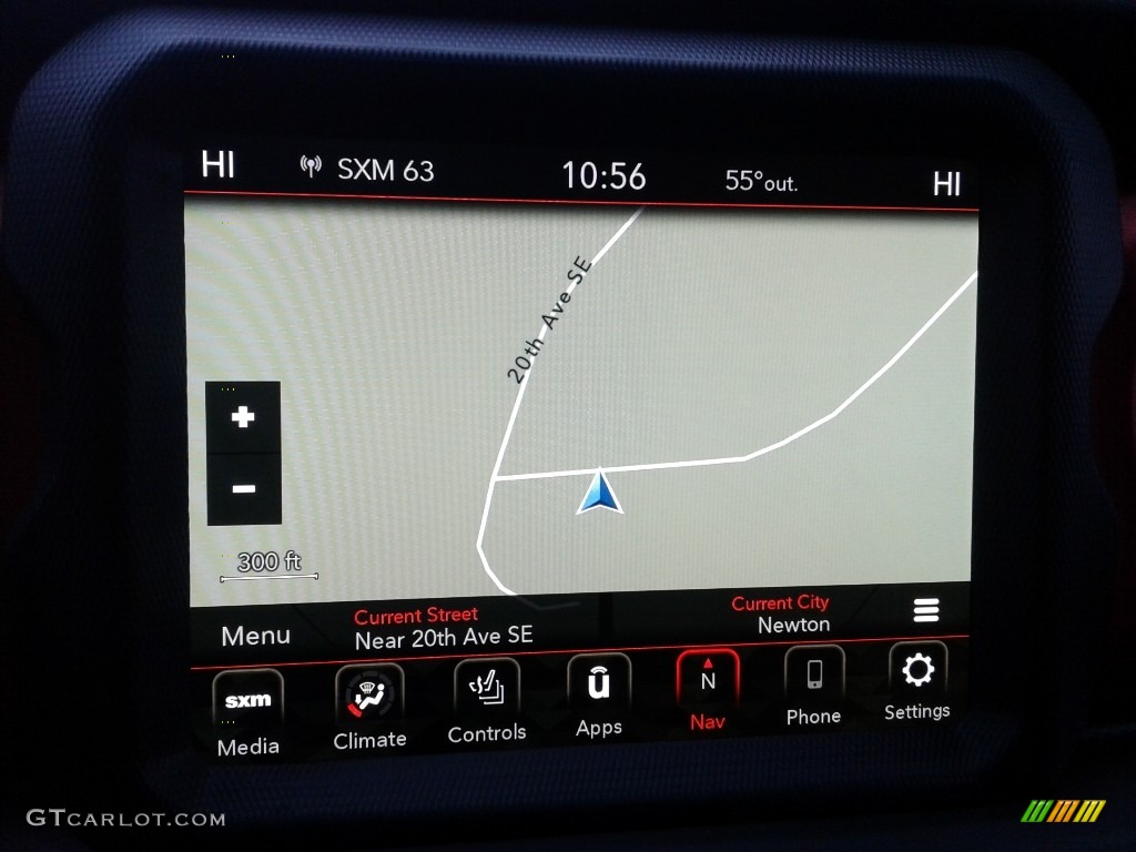 2020 Gladiator Rubicon 4x4 - Hydro Blue Pearl / Black photo #24