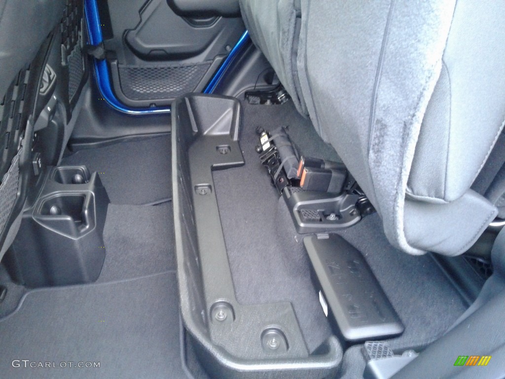 2020 Gladiator Rubicon 4x4 - Hydro Blue Pearl / Black photo #34