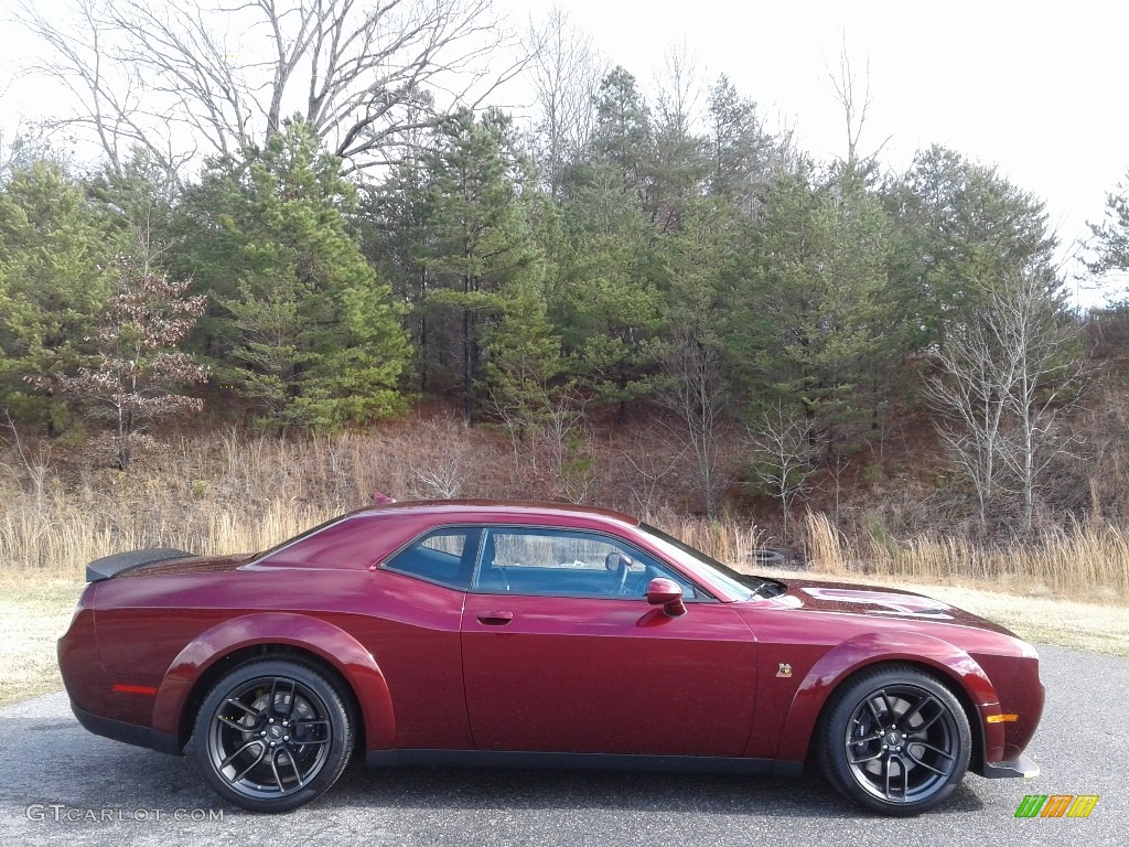 Octane Red 2020 Dodge Challenger R/T Scat Pack Widebody Exterior Photo #136691706