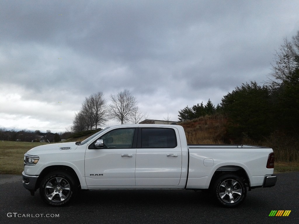 2020 1500 Laramie Crew Cab 4x4 - Bright White / Black photo #1