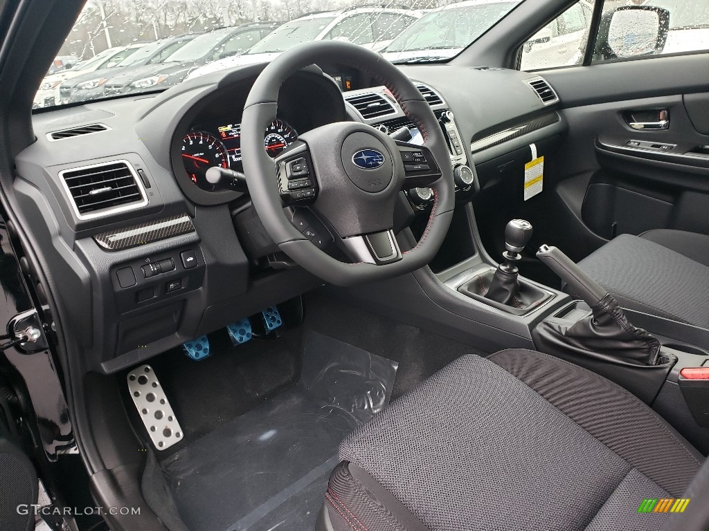 Carbon Black Interior 2020 Subaru WRX Standard WRX Model Photo #136693467