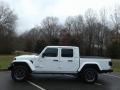 2020 Bright White Jeep Gladiator Overland 4x4  photo #1