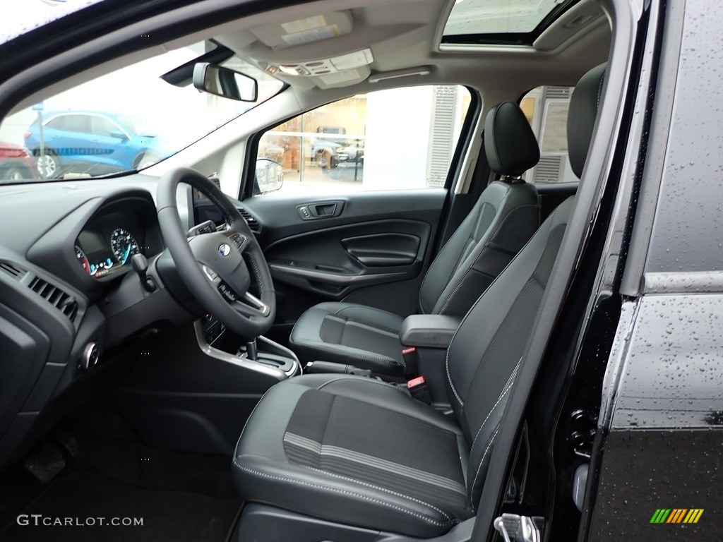 Ebony Black Interior 2020 Ford EcoSport SES 4WD Photo #136694506