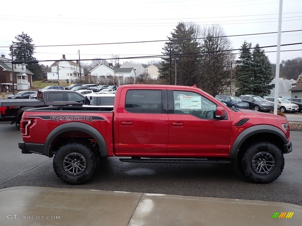 2020 F150 SVT Raptor SuperCrew 4x4 - Rapid Red / Raptor Black photo #4