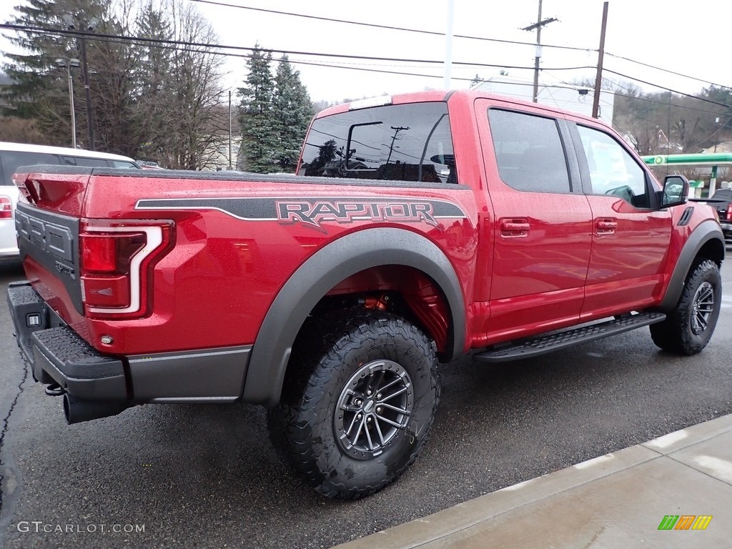 Rapid Red 2020 Ford F150 SVT Raptor SuperCrew 4x4 Exterior Photo #136695298