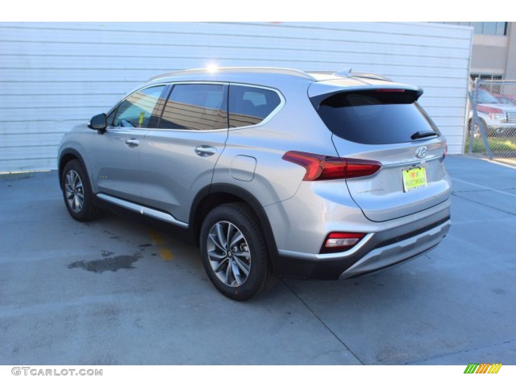 2020 Santa Fe SEL - Shimmering Silver Pearl / Black photo #7