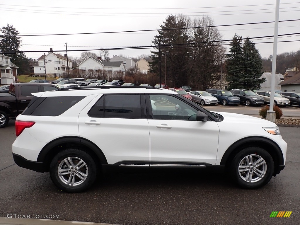 2020 Explorer XLT 4WD - Oxford White / Ebony photo #4