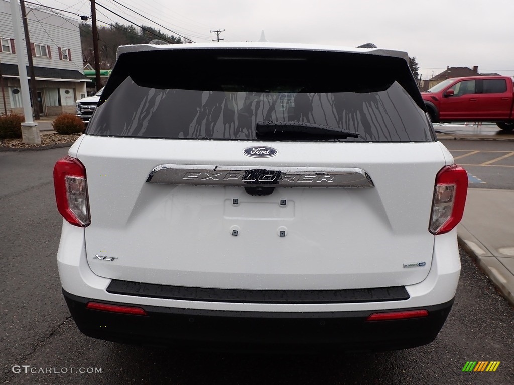 2020 Explorer XLT 4WD - Oxford White / Ebony photo #6