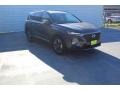 2020 Portofino Gray Hyundai Santa Fe Limited  photo #2