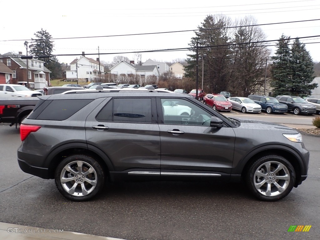 2020 Explorer Platinum 4WD - Magnetic Metallic / Ebony photo #4