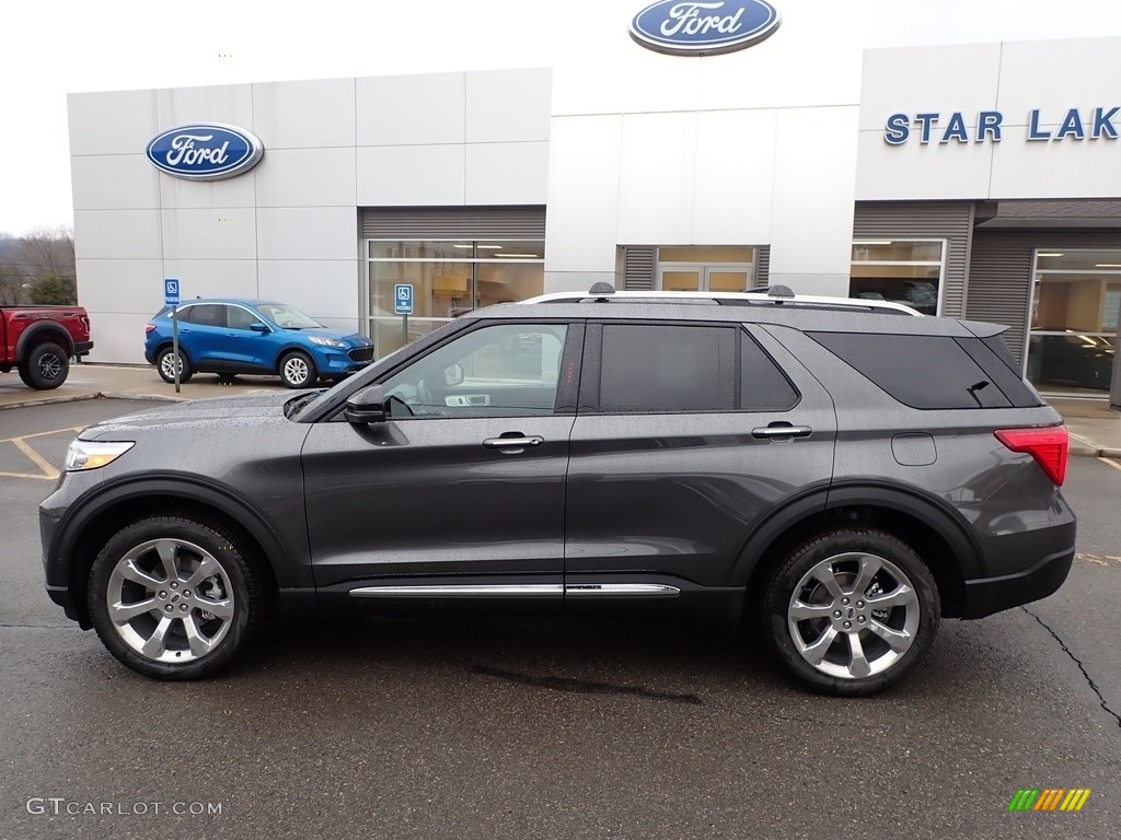 2020 Explorer Platinum 4WD - Magnetic Metallic / Ebony photo #9