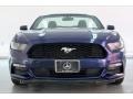 2015 Deep Impact Blue Metallic Ford Mustang V6 Convertible  photo #2