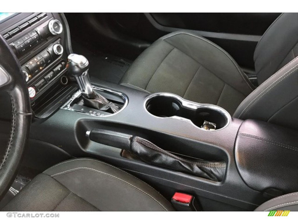 2015 Mustang V6 Convertible - Deep Impact Blue Metallic / Ebony photo #21