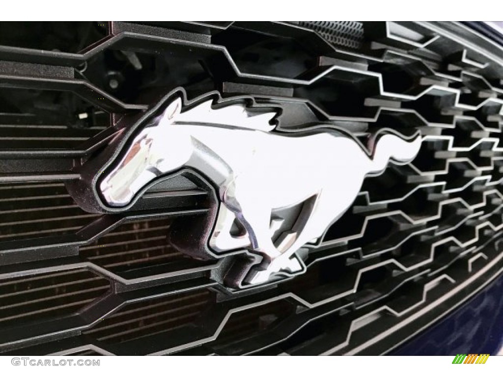 2015 Mustang V6 Convertible - Deep Impact Blue Metallic / Ebony photo #30