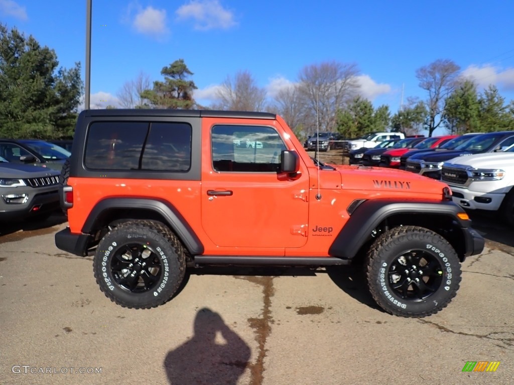 Punkn Metallic 2020 Jeep Wrangler Willys 4x4 Exterior Photo #136700917