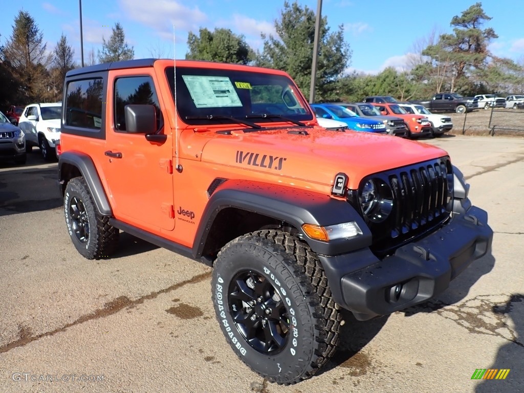 Punkn Metallic 2020 Jeep Wrangler Willys 4x4 Exterior Photo #136700946