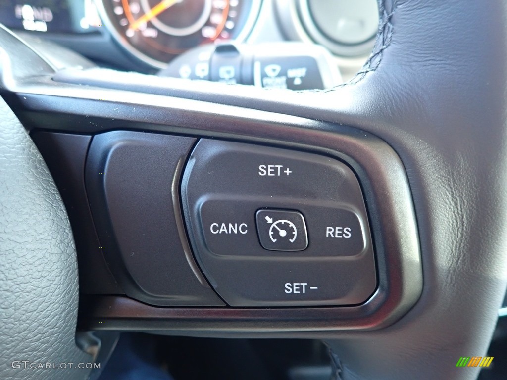 2020 Jeep Wrangler Willys 4x4 Black Steering Wheel Photo #136701183