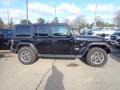 Black 2020 Jeep Wrangler Unlimited Sahara 4x4 Exterior