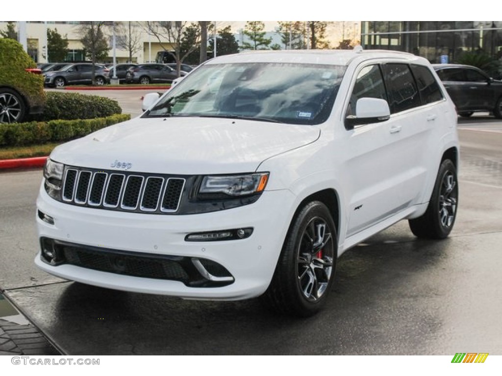 Bright White 2015 Jeep Grand Cherokee SRT 4x4 Exterior Photo #136704495