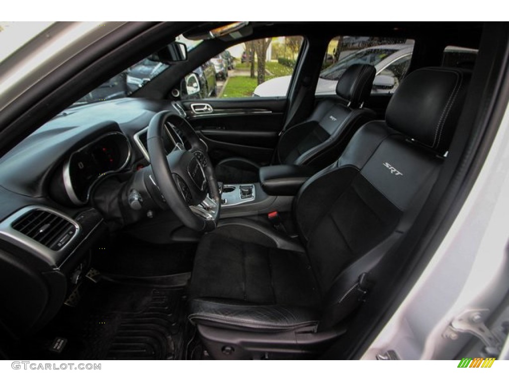 2015 Jeep Grand Cherokee SRT 4x4 Front Seat Photo #136704876