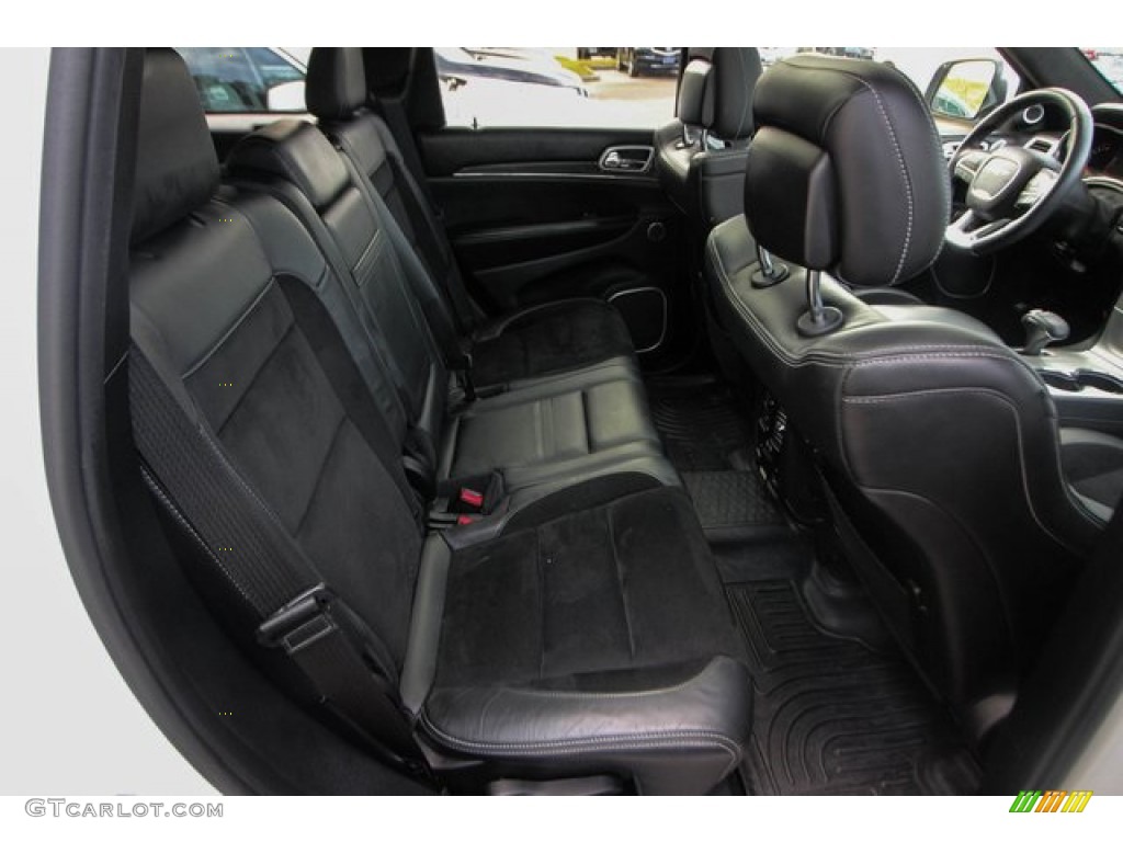 2015 Jeep Grand Cherokee SRT 4x4 SRT Black Door Panel Photo #136705017