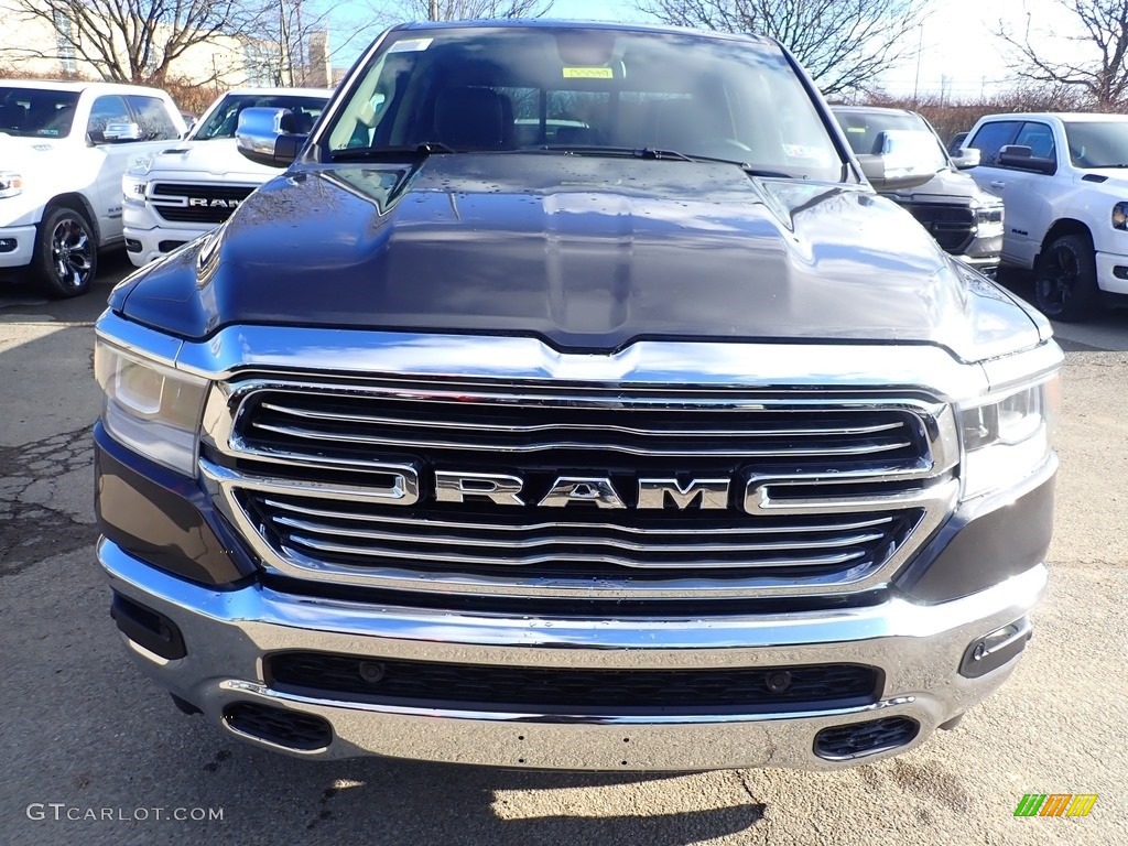 2020 1500 Laramie Crew Cab 4x4 - Granite Crystal Metallic / Black photo #8