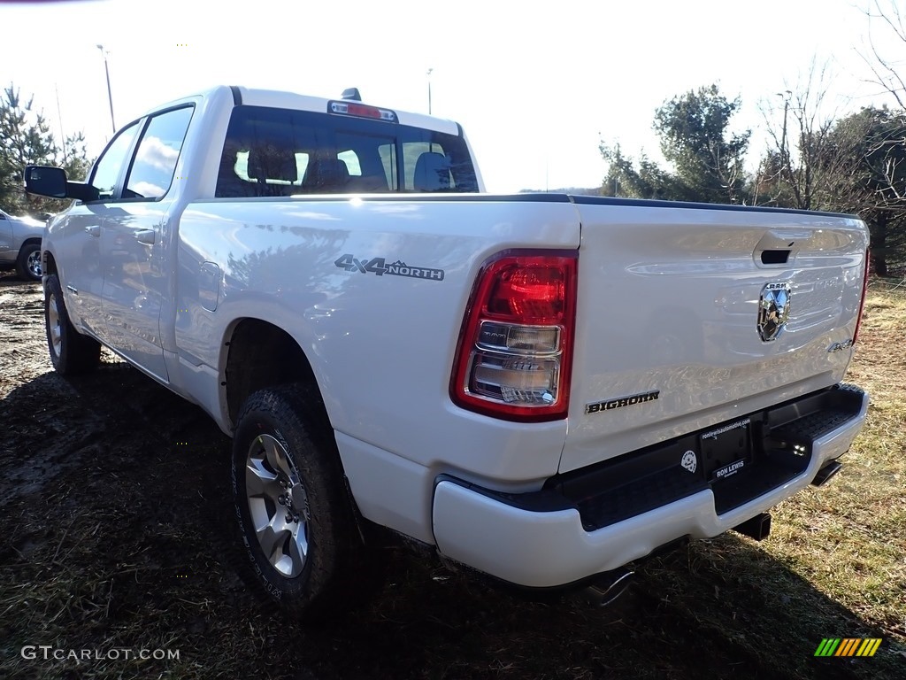 2020 1500 Big Horn Crew Cab 4x4 - Bright White / Black/Diesel Gray photo #2