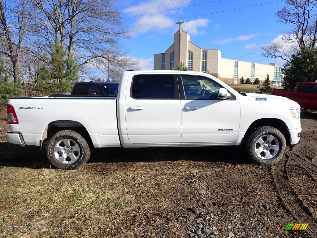 2020 1500 Big Horn Crew Cab 4x4 - Bright White / Black/Diesel Gray photo #5