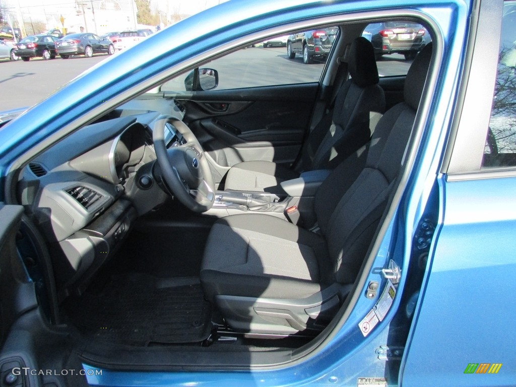 2019 Impreza 2.0i Premium 4-Door - Island Blue Pearl / Black photo #13