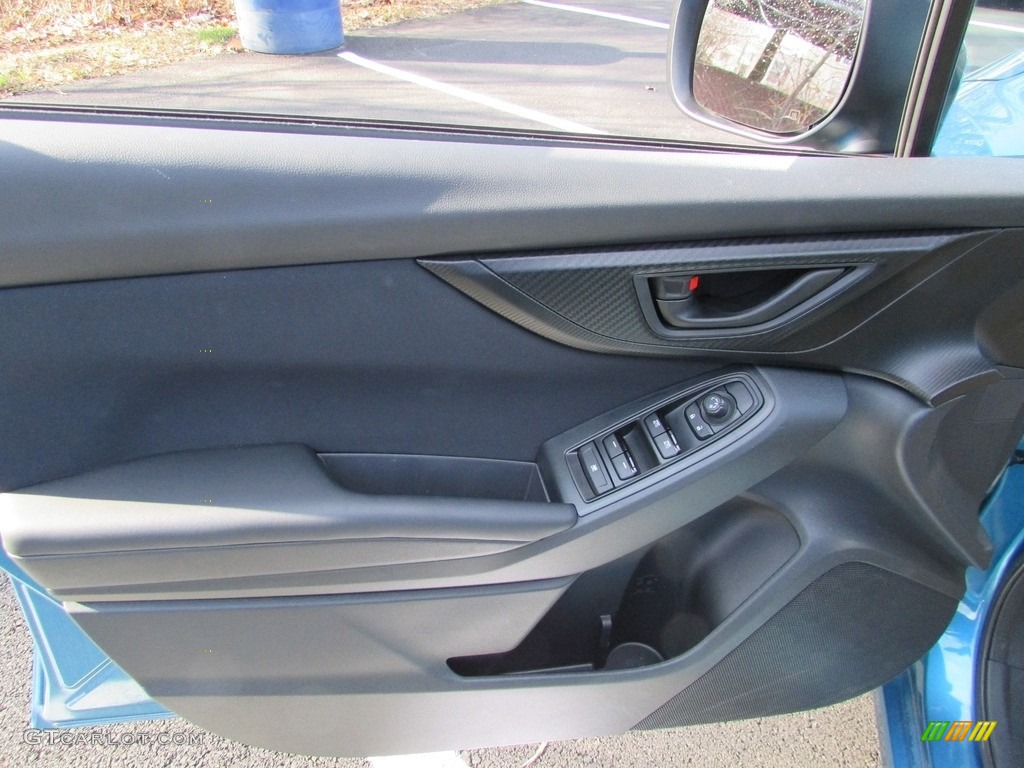 2019 Impreza 2.0i Premium 4-Door - Island Blue Pearl / Black photo #14