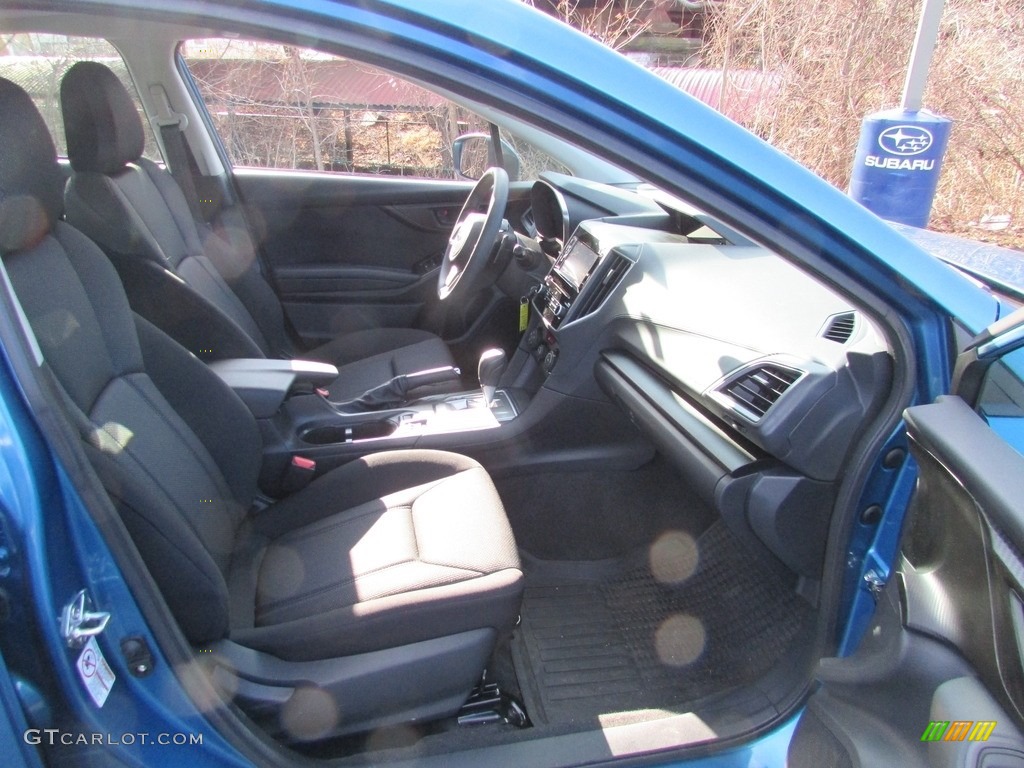 2019 Impreza 2.0i Premium 4-Door - Island Blue Pearl / Black photo #18