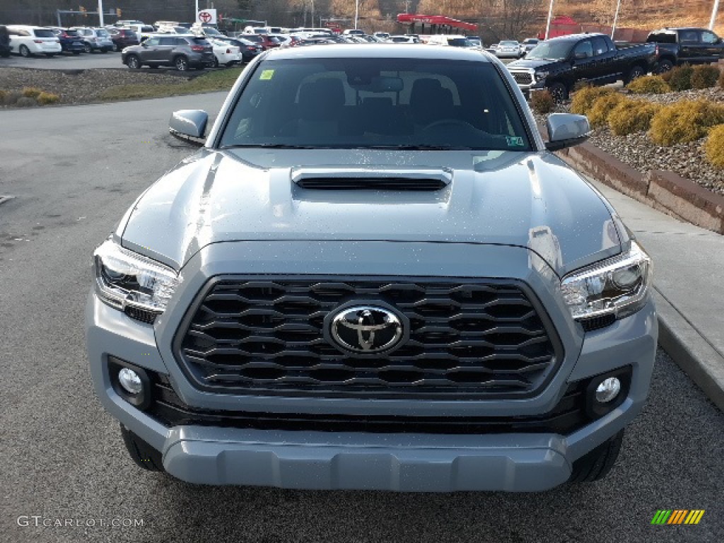 2020 Tacoma TRD Sport Double Cab 4x4 - Cement / TRD Cement/Black photo #27