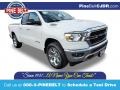 2020 Bright White Ram 1500 Big Horn Quad Cab 4x4  photo #1